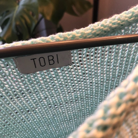 Tobi aqua sweater - Picture 5 of 5